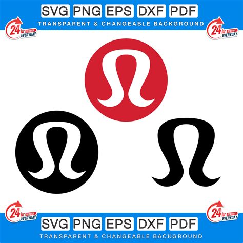 Lululemon Logo Png Pdf Eps Dxf Svg Cricut (Instant Download) - Etsy