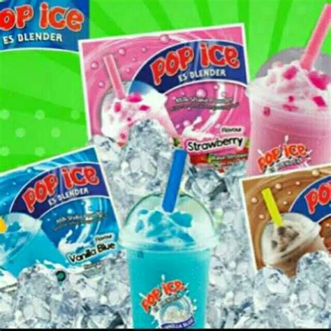 POP ICE ANEKA RASA MINUMAN ES BLENDER/ POP ICE MINUMAN SERBUK ...