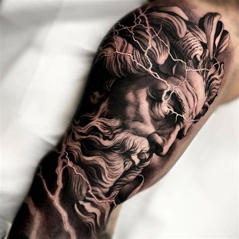 Matias Noble's black and grey realistic tattoo | iNKPPL | Greek tattoos ...