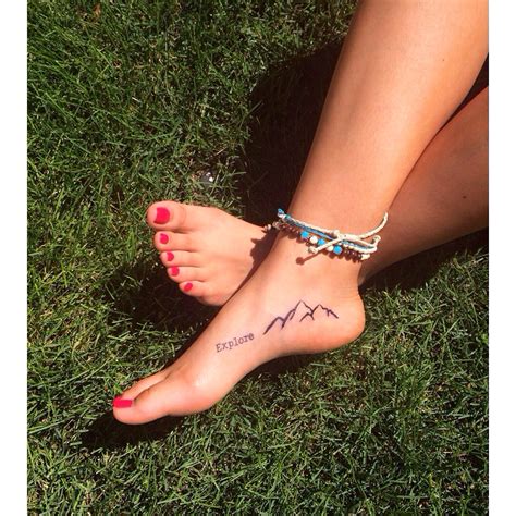 Explore. Inside foot tattoo | Foot tattoo, Butterfly ankle tattoos, Tattoos