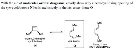 With the aid of molecular orbital diagrams, clearly | Chegg.com