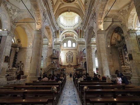 Santa Maria Cathedral in Cagliari Editorial Stock Photo - Image of ...