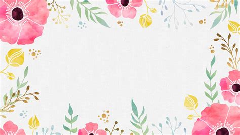 watercolor flowers. desktop wallpaper Cute Wallpapers Quotes, Wallpaper ...