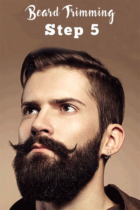 5 Step Guide - Beard Trimming Made Easy! | Beard trimming guide, Beard ...