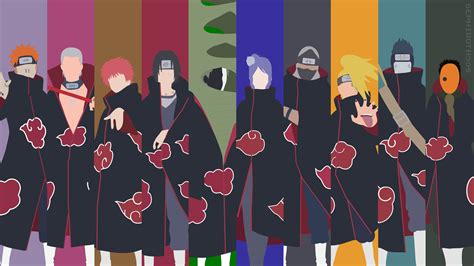 Akatsuki Wallpaper Naruto Akatsuki Wallpaper 4k Akatsuki Tapete Images ...