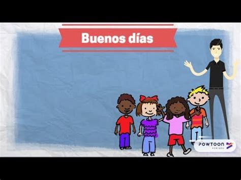 Buenos Dias Song - YouTube