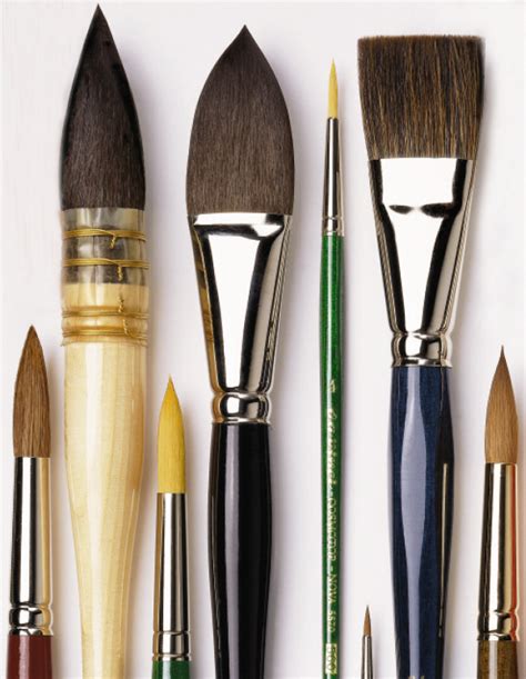 Artists Brushes Explained - Jackson's Art Blog