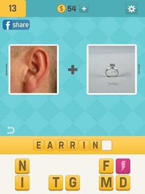 Pictoword Answers: Level 1 – Level 20