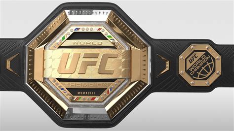 Realistic ufc champion belt model - TurboSquid 1475419