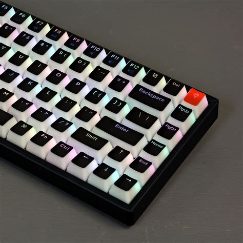 Shop :: Maker Designs :: Keychron K8 Custom Black Pudding Keycap Set