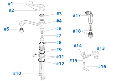 Delta Kitchen Faucet Diagram – Things In The Kitchen