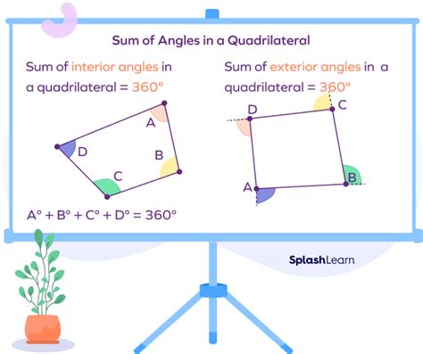 Angles in a Quadrilateral: Formula, Properties, Examples, Facts