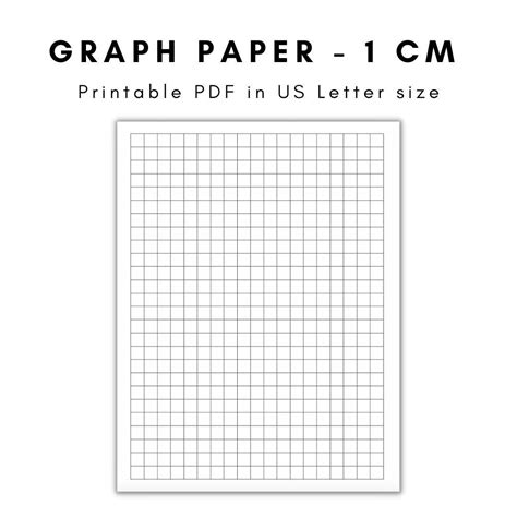 Graph Paper, Printable Graph Paper, Graph Paper Printable, Graph Paper ...