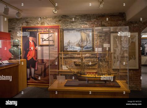 Naval War College Museum, Newport, Rhode Island, USA Stock Photo - Alamy