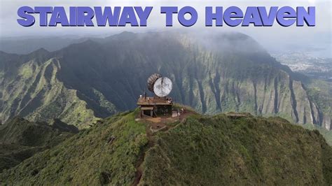 Stairway to Heaven Drone Video - Oahu, Hawaii - YouTube