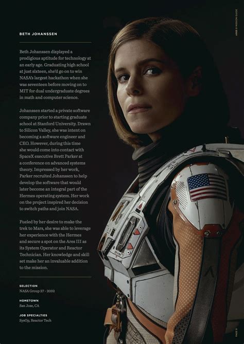 The Martian Character Guide Includes New Images and Character Details