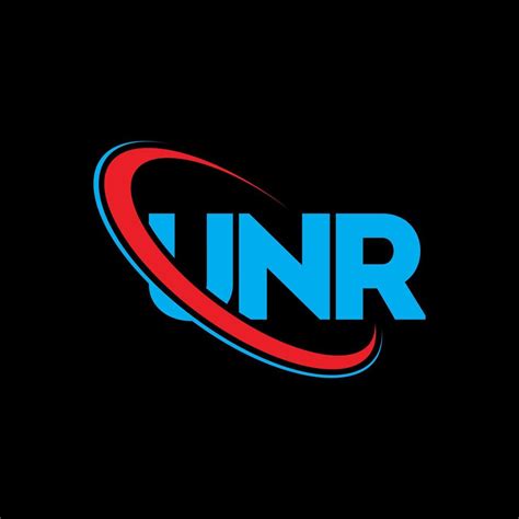 UNR logo. UNR letter. UNR letter logo design. Initials UNR logo linked ...