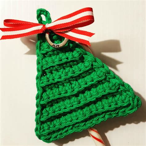 Last Minute Christmas Tree Candy Cane Holders | AllFreeChristmasCrafts.com