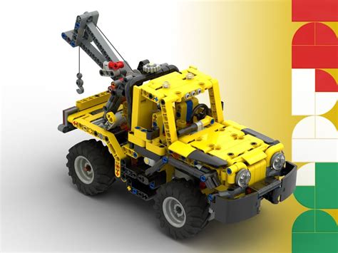 LEGO MOC 42122 - Off Road tow truck by Dadudi_Technic_Creations ...