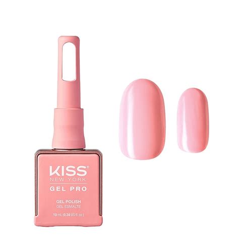 Kiss New York Gel Pro Nail Polish Core Colors - Pink Skies