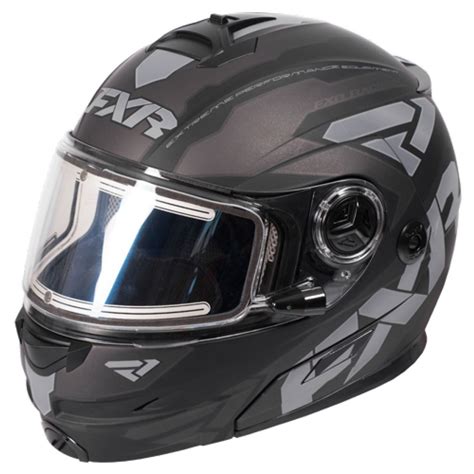 FXR Fuel Modular Elite Snow Helmet with Electric Shield - Full Face ...