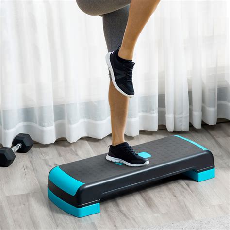 Aerobic Step Height Adjustable Exercise Stepper