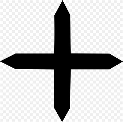 Arrow Cross Symbol, PNG, 1026x1024px, Cross, Arrow Cross, Arrow Cross ...