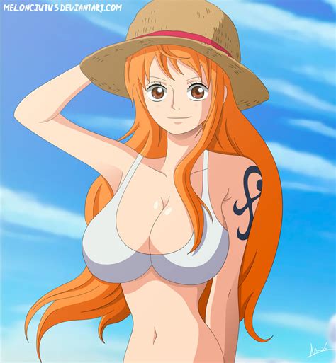 One Piece - Nami by Melonciutus on DeviantArt