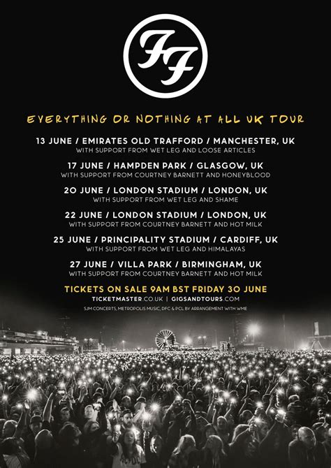 Foo Fighters tickets out now - here's where to buy UK tour tickets ...