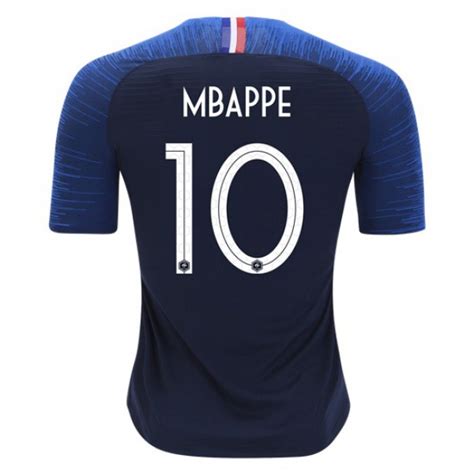 France World-Cup #10 MBAPPE Home Jersey 2018