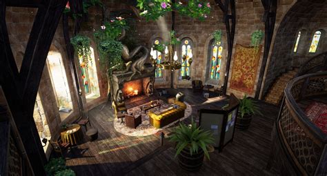 Hufflepuff Common Room, Nikki Blom on ArtStation at https://www ...