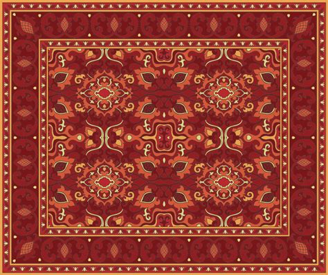 Old-school carpet retro rug - TenStickers