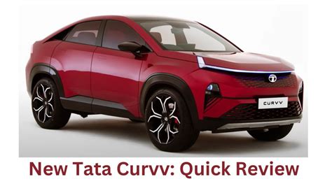 New Tata Curvv Is All Set To Launch In India: Quick Review ...