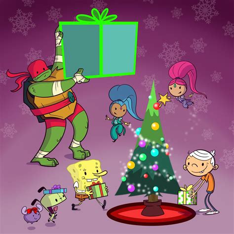 Merry Nickelodeon Christmas by KingJKLilWayne on DeviantArt - Clip Art ...