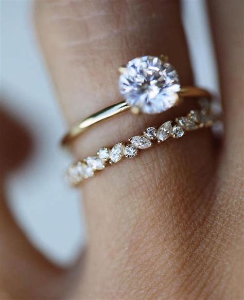 Elegant simple wedding rings #simpleweddingrings | Best engagement ...