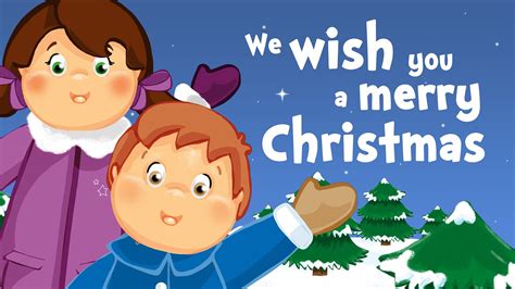 We wish you a merry Christmas (christmas song for kids with lyrics ...