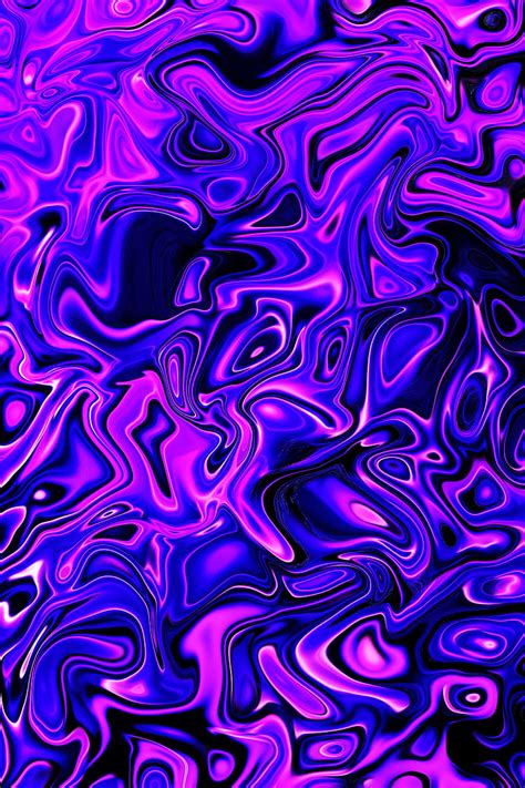 Purple And Black Abstract Wallpaper