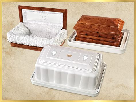 Wood Baby Casket and Vault 3 Piece Combo(20 inch interior) C-20-3combo ...