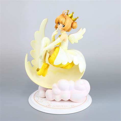 Cardcaptor Sakura PVC Statue 1/7 Sakura Kinomoto Angel Crown 19 cm ...