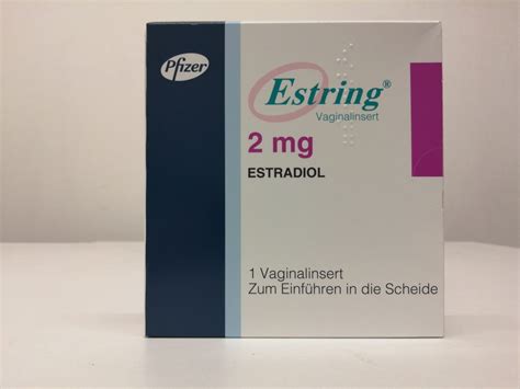 BUY Estring Vaginal Ring-DE - Estradiol 2mg by Pfizer at the best price ...