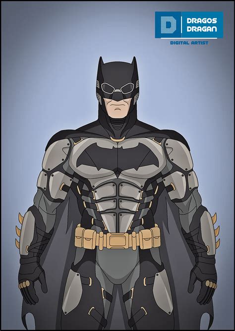 Batman - Tactical Suit (Justice League - 2017) by DraganD on DeviantArt