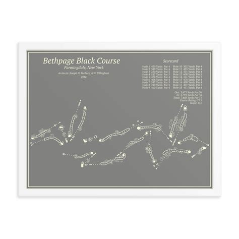 Bethpage Black Course – Course Maps