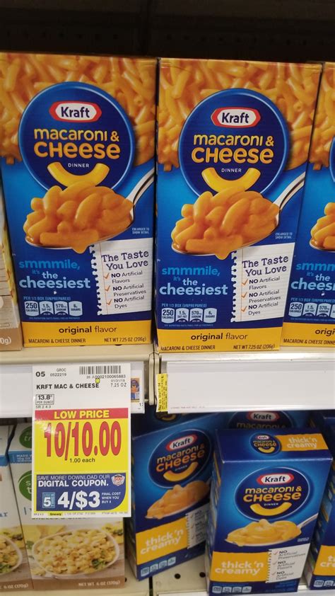 Kraft Mac & Cheese just $.75 - Kroger Couponing