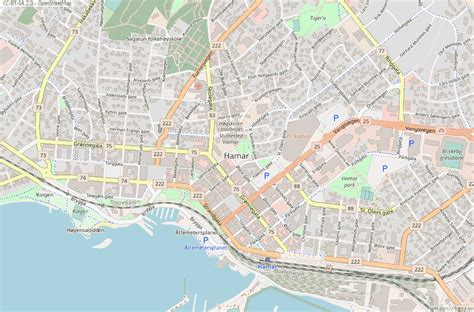 Hamar Map Norway Latitude & Longitude: Free Maps