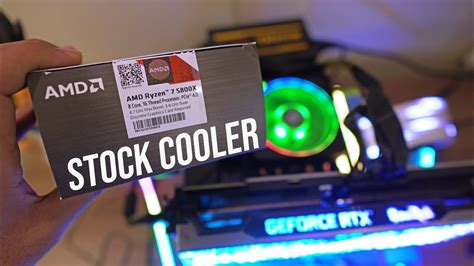 Ryzen 7 5800x Stress Test and gaming benchmark using stock cooler AMD ...