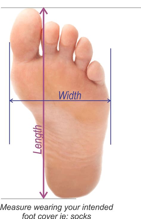 Foot sizing – Dance Shoes