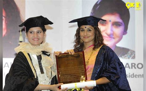 Vidya Balan Awarded With Honorary Doctorate