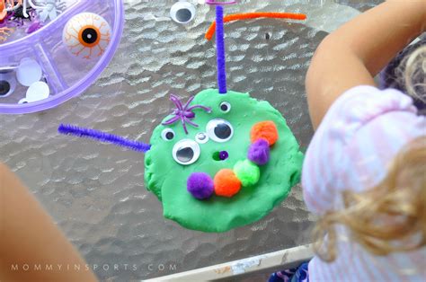 Monster Halloween Play Dough Recipe - Kristen Hewitt