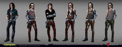 ArtStation - Cyberpunk 2077 Johnny Silverhand Concept Art, Lea ...