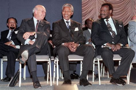 FW de Klerk, South Africa's last apartheid leader who freed Nelson ...